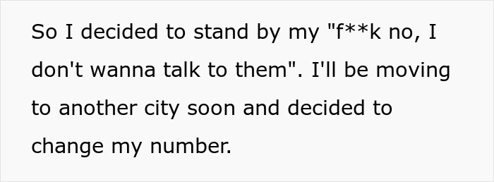 Text excerpt showing a man expressing anger and plans to move and change his number after DNA lab mixes paternity results.