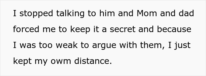 O noivo permite que todos os convidados do casamento saibam exatamente por que seu irmão idiota não está lá