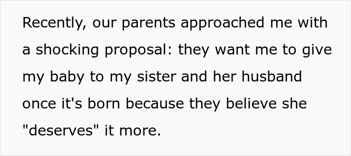 Family Demands Woman Give Up Her Babies To Sister Who "Deserves Them More," Steals Them After She Refuses