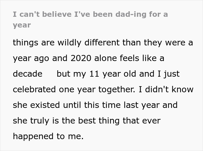Single man reflects on life changes and bonding after becoming her legal father through child services call. Single man reflects on life changes and bonding after becoming her legal father through child services call.