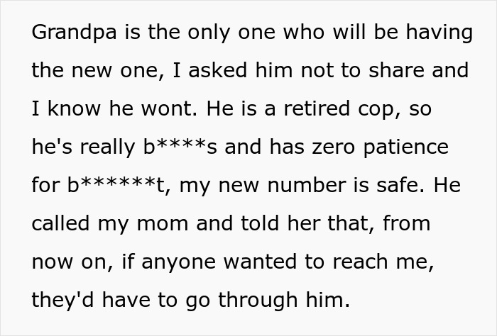 Text excerpt discussing family tension related to paternity mix-up and a man seeking to reconnect with his son.