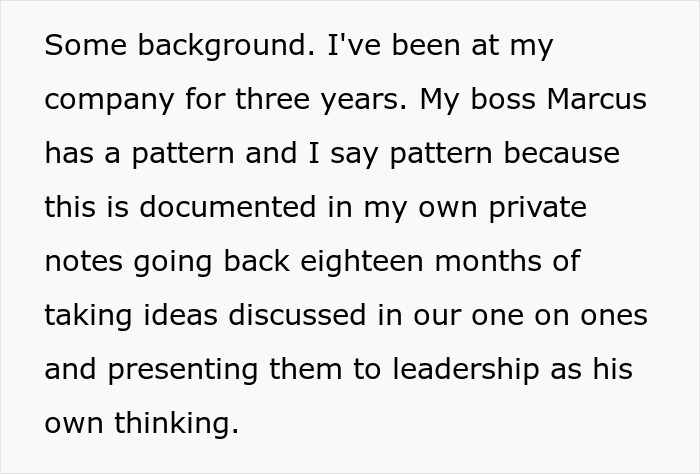 Toxic Boss Takes Credit For Employee's Hard Work, Falls Flat On His Face As They Finally Expose Him