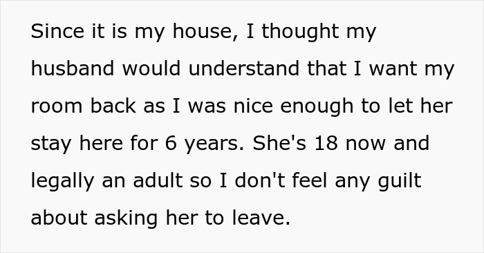 “Não sinto culpa”: Mulher quer expulsar a enteada, marido ameaça ir embora com ela