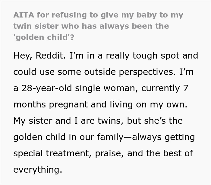 Family Demands Woman Give Up Her Babies To Sister Who "Deserves Them More," Steals Them After She Refuses