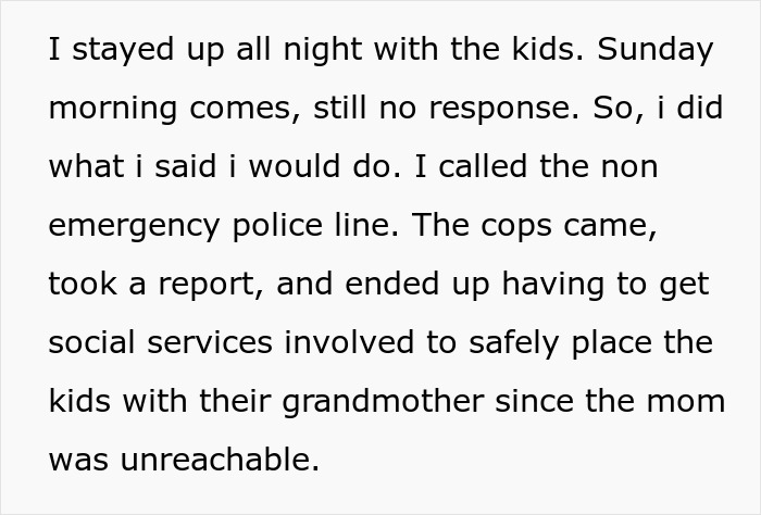 Woman Tricks Friend Into Babysitting Kids And Turns Off Phone, Freaks Out When She Calls The Cops