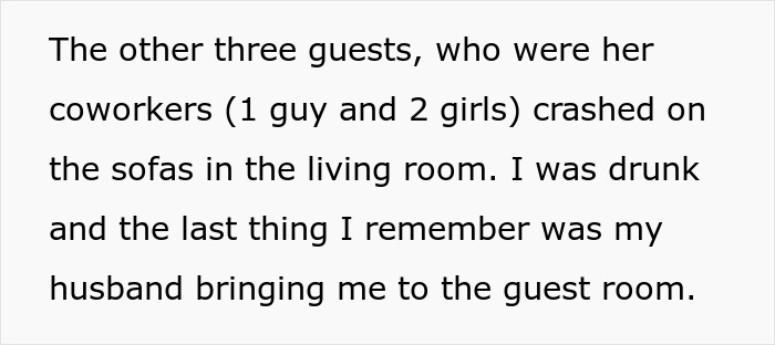 Wife sees hubby without shirt and bestie naked after hearing moaning, sensing something happened in the living room.