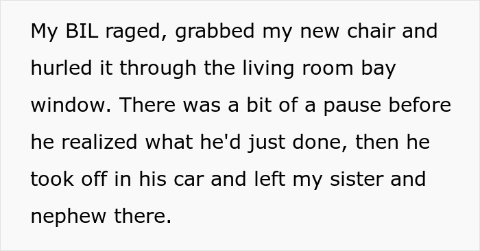 Violent Guy Smashes A Chair Through A Window, Mad As BIL Ruined His "Funny" Seat Prank