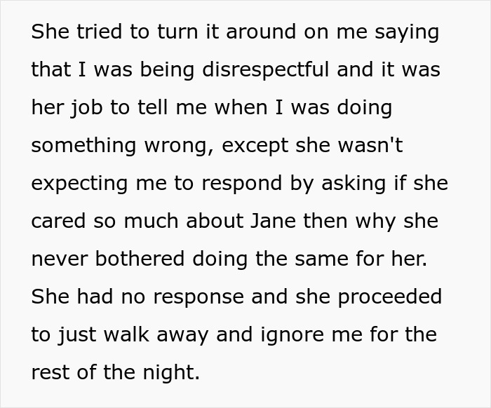 Text about a jobless 36-year-old dragging parents into competition with her PhD cousin, causing loss of life savings.