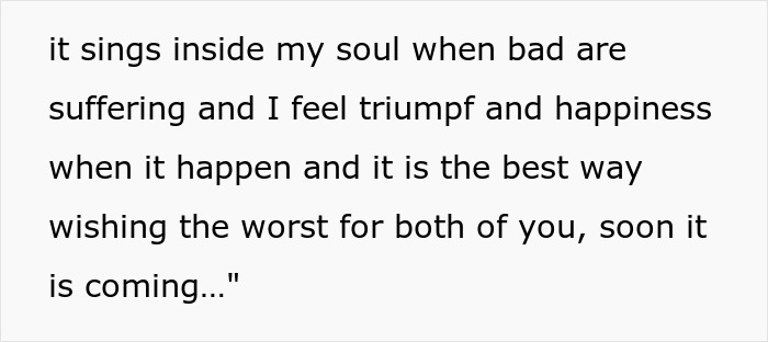 Handwritten vile letter left by a secret enemy vandalizing a daughter's grave, causing a man to lose his mind.