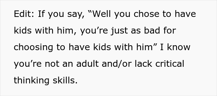 Alt text: Mom comes home from long shift to a messy house, baby screaming, son panicking, and husband asleep on the couch