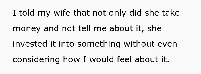 Man discovers wife secretly sent $2K to sister&rsquo;s pyramid scheme, confronting her about the hidden investment.