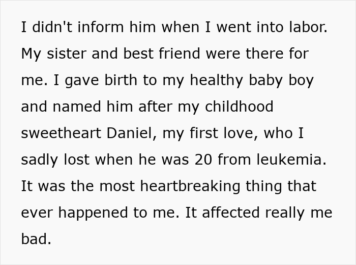 Cheating Ex-Husband In Tears After Heartbroken Woman Names Firstborn After Lost BF Instead Of Him