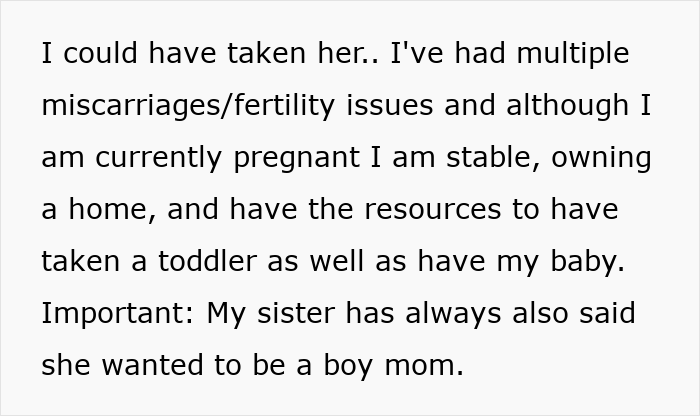 "She Wanted To Be A Boy Mom": Lady Loses It As Sis Gives Up Daughter For Adoption After Having Son