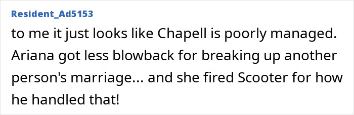 Text message discussing Chappell Roan's management issues amid security guard scandal involving luxury hotel siding with Jude Law's daughter. Text message discussing Chappell Roan's management issues amid security guard scandal involving luxury hotel siding with Jude Law's daughter.