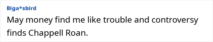 Text post on social media mentioning Chappell Roan, referencing controversy and problems involving Jude Law's daughter. Text post on social media mentioning Chappell Roan, referencing controversy and problems involving Jude Law's daughter.