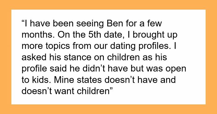 BF Says GF Is Drawing Aggressive Line For “Them” As She Plans To Undergo Procedure To Not Have Kids