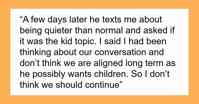 BF Says GF Is Drawing Aggressive Line For “Them” As She Plans To Undergo Procedure To Not Have Kids