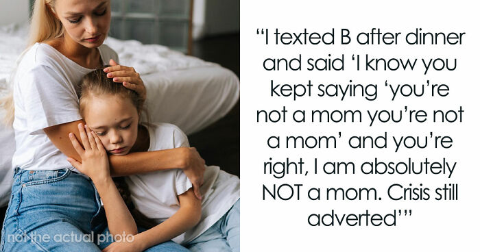 Stepmom Gives Distressed Tween Some Space, Know-It-All Mom Friend Says “Real Moms” Don’t Do That