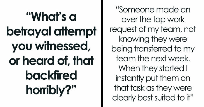 30 Times People Sold Someone Down The River, And Karma Hit Them Back