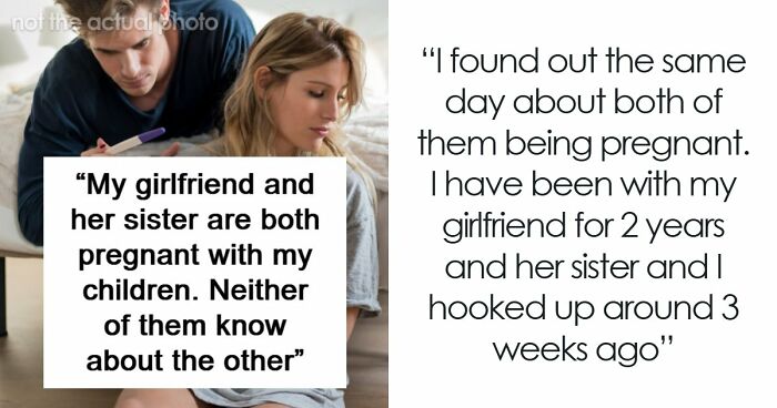 Man Terrified When GF’s Sister Tells Him She’s Also Pregnant, Doesn’t Expect The Twist That Comes