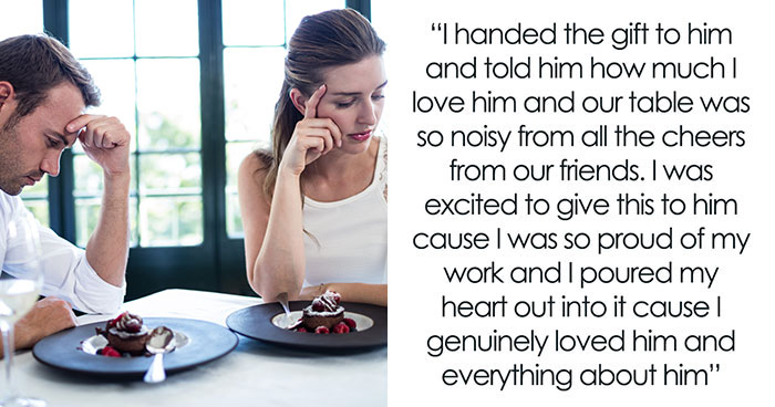 Lady Aghast After “Perfect” BF Displays His Red Flags By Mocking Her Gift In Front Of Their Friends