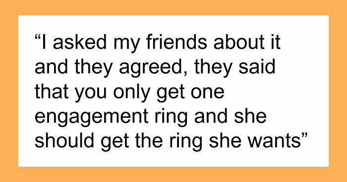 Sister Tells Bro Fiancée’s $40K Ring Complaint Is “God’s Red Flag”, He Calls Off Entire Proposal