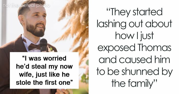 Groom Lets Every Wedding Guest Know Exactly Why His Jerk Brother Is Not There