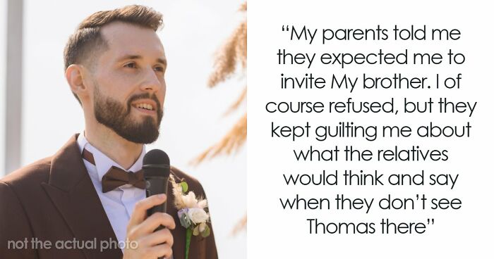 Groom Lets Every Wedding Guest Know Exactly Why His Jerk Brother Is Not There