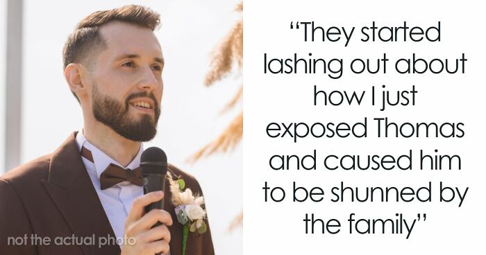Groom Lets Every Wedding Guest Know Exactly Why His Jerk Brother Is Not There