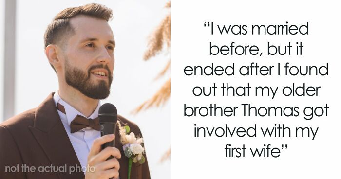 Groom Lets Every Wedding Guest Know Exactly Why His Jerk Brother Is Not There