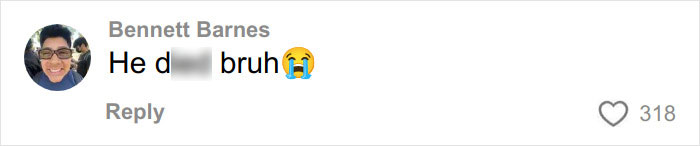 Comment on social media post with a profile picture of a young man, discussing FBI update on DB Cooper plane hijacker case. Comment on social media post with a profile picture of a young man, discussing FBI update on DB Cooper plane hijacker case.