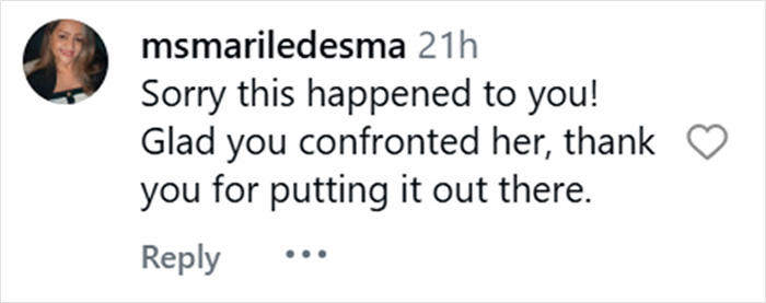 Screenshot of social media comment expressing support after restaurant review-bombed following racial slur incident involving waitress.