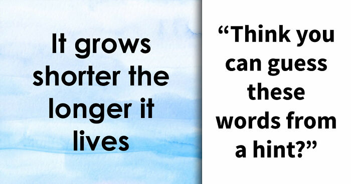 “Can You Read Our Minds?”: We Give You 30 Hints, And All You Have To Do Is Guess The Word