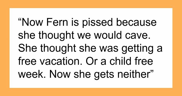 Mom Forbids Her Kids From Going On Vacation, Gets Mad That The Family Refuses To Pay For Her Holiday