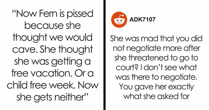 Mom Forbids Her Kids From Going On Vacation, Gets Mad That The Family Refuses To Pay For Her Holiday