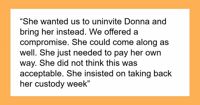 Mom Forbids Her Kids From Going On Vacation, Gets Mad That The Family Refuses To Pay For Her Holiday