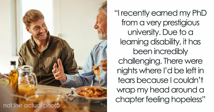 Family Keeps Enabling Jobless 36YO, Guy With PhD Finally Calls Her Out When She Gives Him Advice