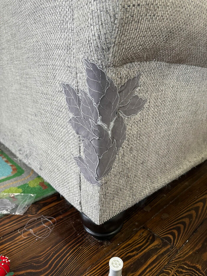 Cat-Scratch Couch Repair