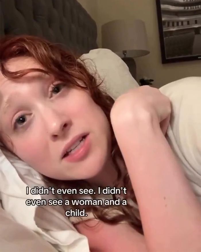 Chappell Roan speaking out in a close-up shot, lying down, addressing backlash involving Jude Law's daughter incident. Chappell Roan speaking out in a close-up shot, lying down, addressing backlash involving Jude Law's daughter incident.