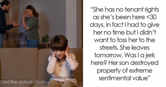 Lady Welcomes Friend With 5YO Facing Custody Battle, Kicks Her Out When Kid Ruins Late Hubby’s Pics