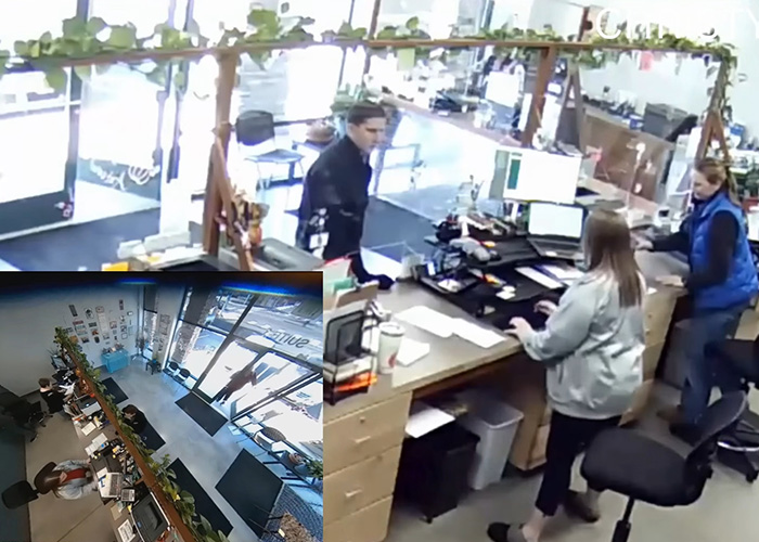 Momento arrepiante Bryan Kohberger discute seus homicídios na faculdade com um funcionário do DMV Momento arrepiante Bryan Kohberger discute seus homicídios na faculdade com um funcionário do DMV