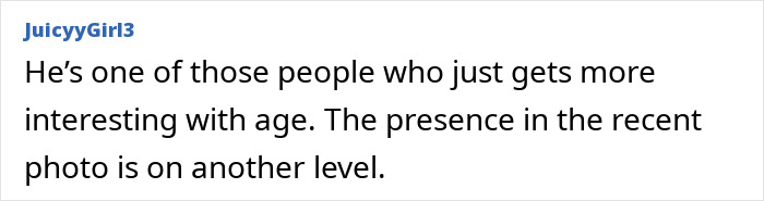 Comment praising Cillian Murphy&rsquo;s appearance and how he looks more interesting with age in a discussion about how he&rsquo;s aged.
