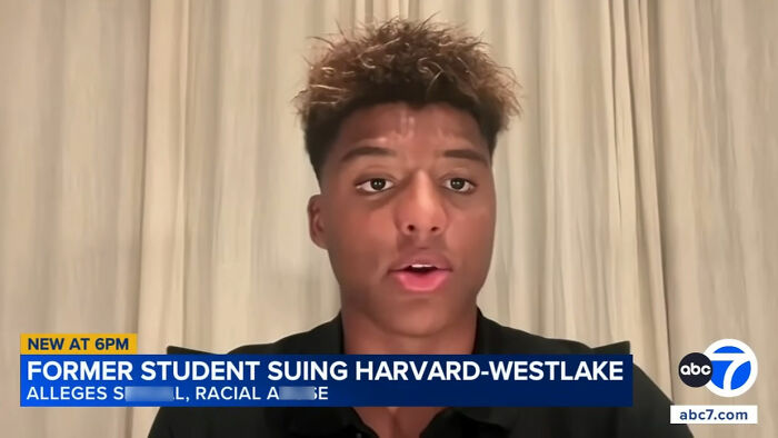 Young man speaking in a video about bombshell claims of underwater incident involving teammate and Hollywood connection.