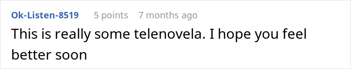 Woman congratulates boyfriend and his pregnant mistress in an office setting with shocked coworkers around them.