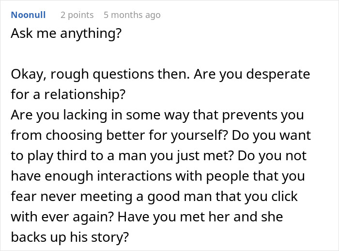 Woman Asks The Internet How To Get Rid Of Her BF&rsquo;s Pregnant Ex, Gets A Brutal Reality Check