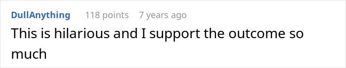 Comment discussing support for outcome, related to DNA lab mixes paternity results and man reuniting with son.