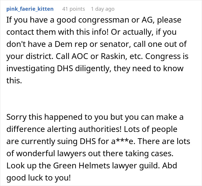 Woman detained by ICE at parking lot for speaking foreign language, then receiving unexpected attention from a man nearby. Woman detained by ICE at parking lot for speaking foreign language, then receiving unexpected attention from a man nearby.