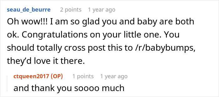 Text conversation showing congratulatory messages about a lady calling her fianc&eacute; about pregnancy and then labor.