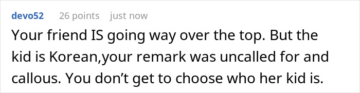 Lady Adopts Korean Baby And Goes Overboard With Culture, She Explodes As Friend Calls Her Out