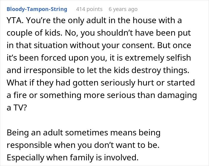Entitled Mom Dumps Kids On 21YO For Free Babysitting, Rages When Unsupervised Brats Destroy The Home